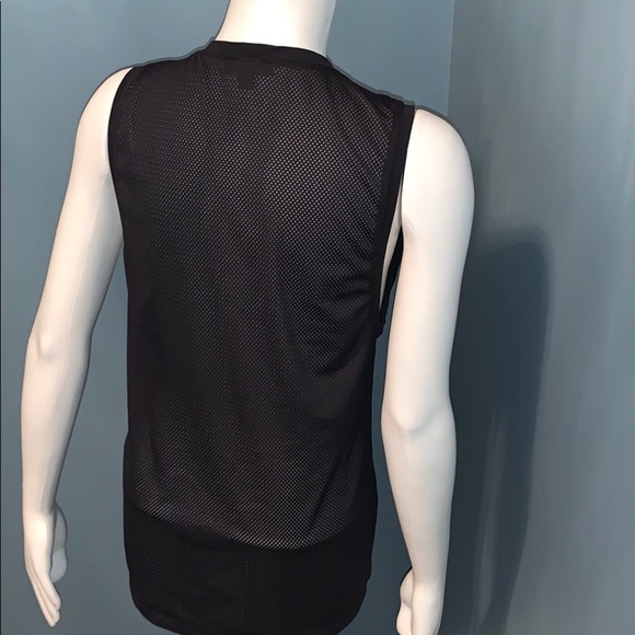 Alala Skimm Black Mesh Tank Top Small - Picture 7 of 9